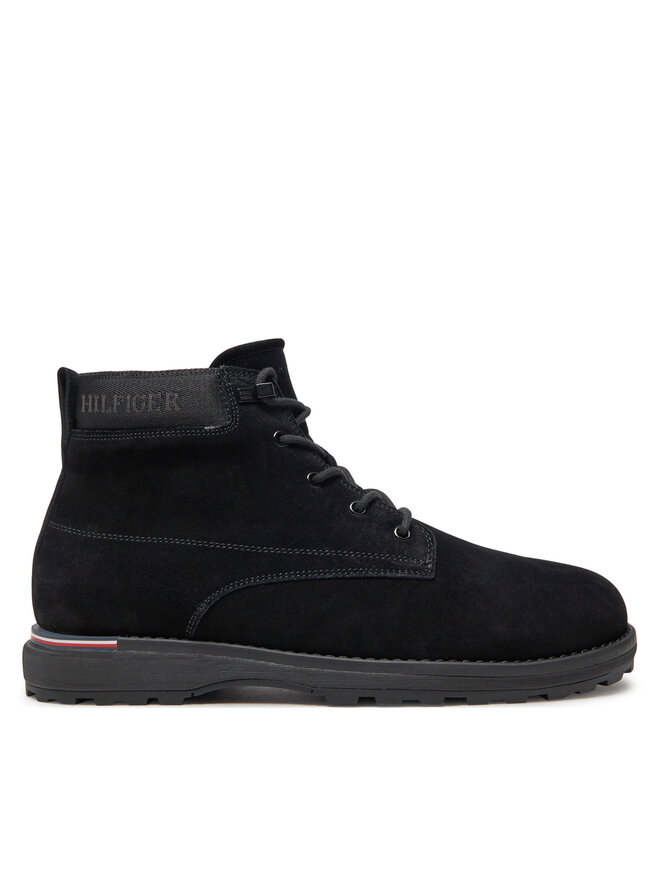 Tommy Hilfiger Μποτίνια Tommy Hilfiger Corporate FM0FM05147 Μαύρο