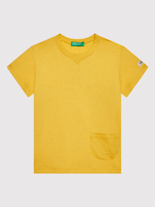 United Colors Of Benetton United Colors Of Benetton Футболка 3I1XG100M Жовтий Regular Fit