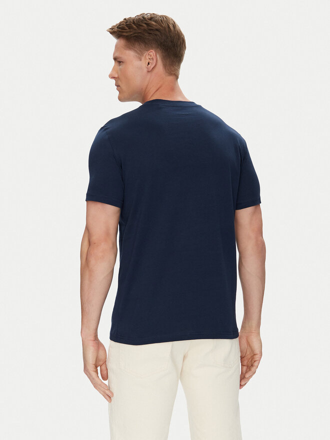Mustang Mustang T-Shirt Austin 1016483 Σκούρο μπλε Regular Fit