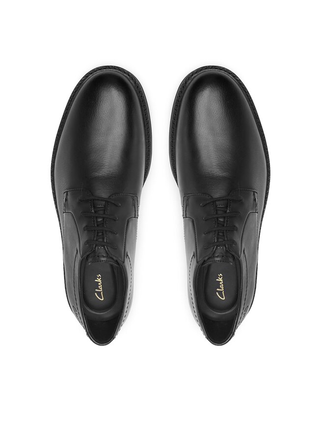 Clarks Туфлі Clarks Atticus Ltlace 261736087 Чорний