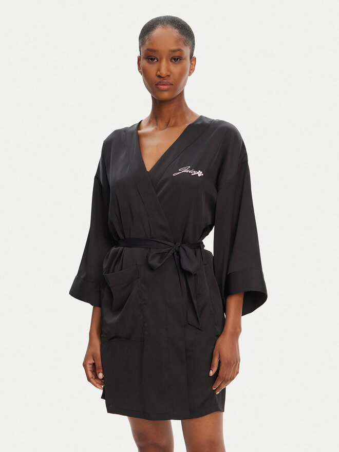 Juicy Couture Juicy Couture Bademantel JCLRB125513 Schwarz