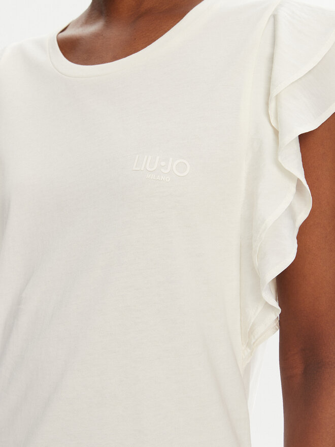 Liu Jo Sport Liu Jo Sport Футболка TA5178 J5904 Білий Regular Fit