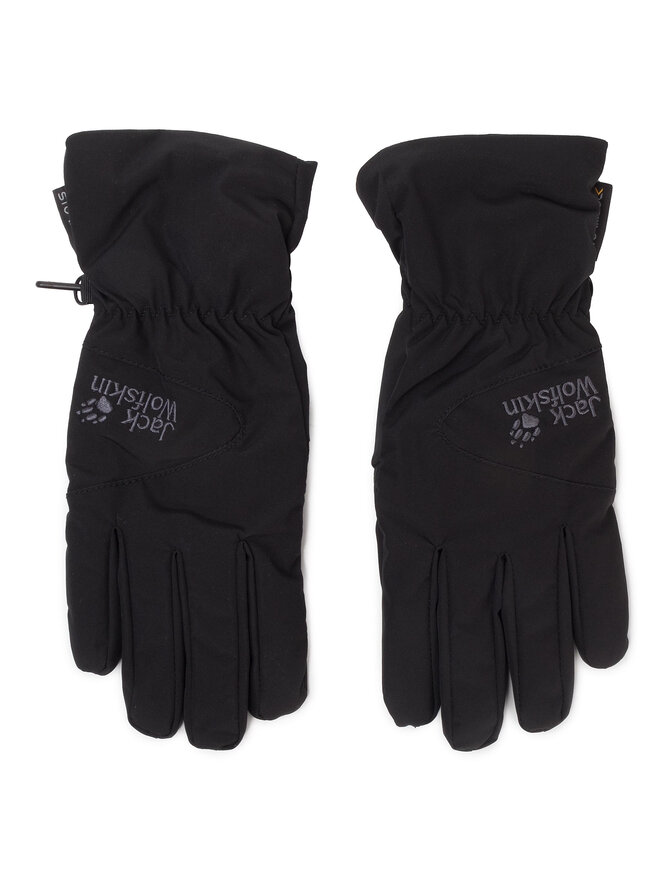 Jack Wolfskin Skihandschuhe Jack Wolfskin Stormlock Highloft Glove 1904433-6000002 Schwarz