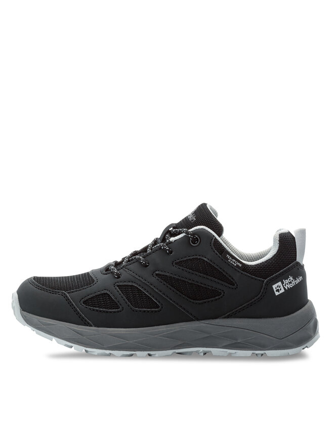 Jack Wolfskin Bakancs Jack Wolfskin Woodland 2 Texapore Low 4059811 Fekete