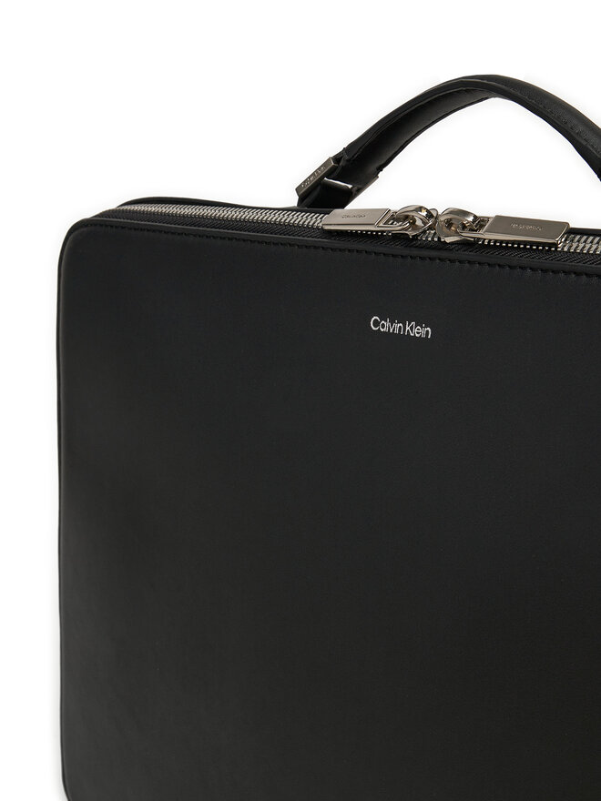 Calvin Klein Taška na laptop Calvin Klein Ck Sleek Laptop Bag K50K512738 Čierna
