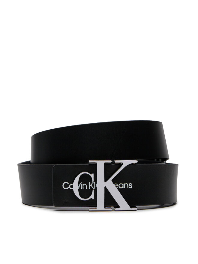 Calvin Klein Jeans Pasek Damski Calvin Klein Jeans Monogram Hardware 30Mm K60K610281 Czarny