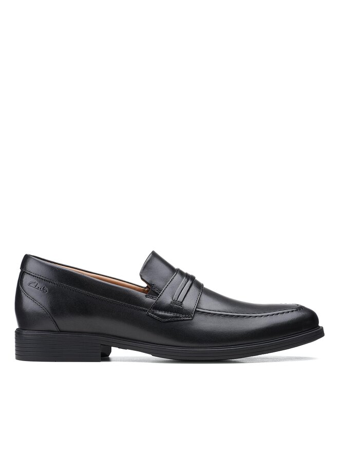 Clarks Halbschuhe Clarks Whiddon Loafer 26158005 Schwarz