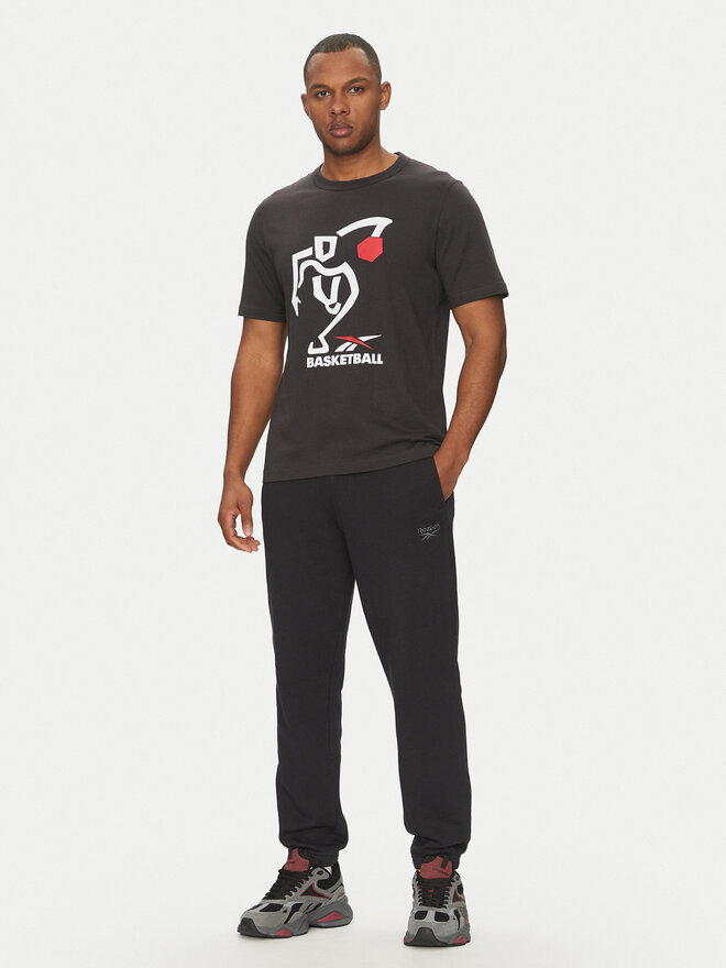 Reebok Reebok Marškinėliai 100218839 Juoda Regular Fit