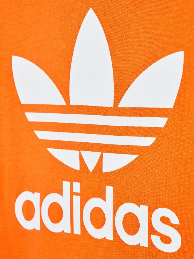 adidas adidas Póló Trefoil HK7514 Narancssárga Regular Fit