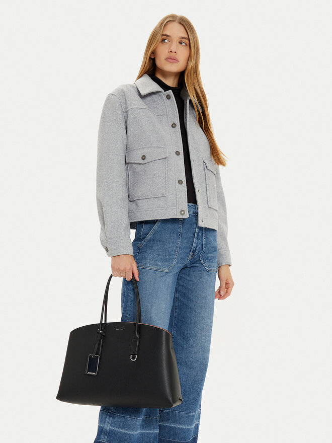 Emporio Armani Ročna torba Emporio Armani EW000363 AF11933 UC001 Črna