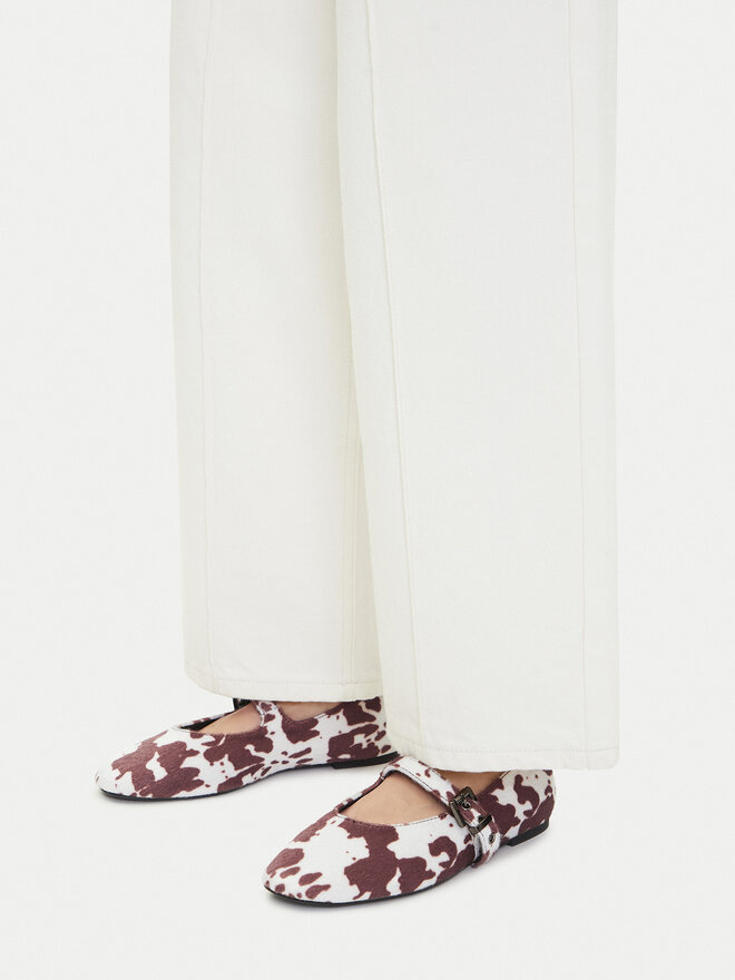 JENNY Ballerinas JENNY CEO-HY23066-3 Braun