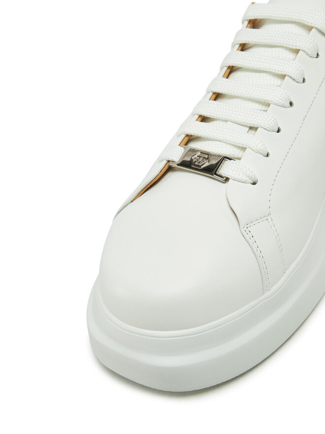PHILIPP PLEIN Sneakersy PHILIPP PLEIN PADS USC0599 PLE005 Biały