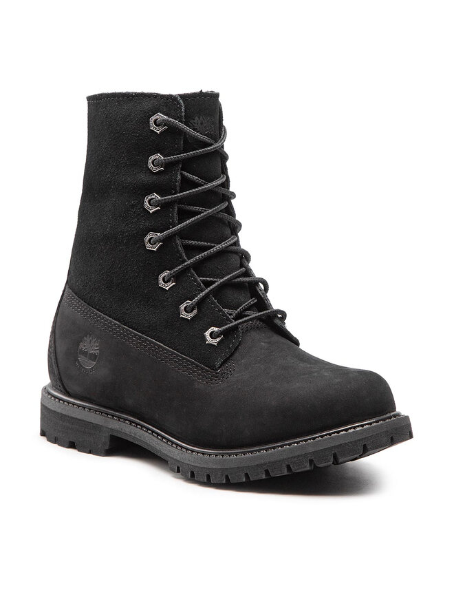 Bottes de randonnee Timberland Authentic Teddy Fleece W TB08149A001 Noir chaussures