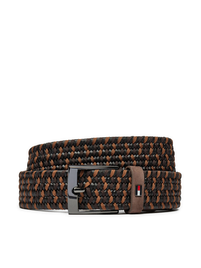 Tommy Hilfiger Ζώνη Ανδρική Tommy Hilfiger Adan New AM0AM12823 Καφέ
