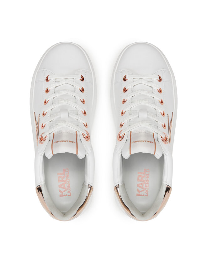 KARL LAGERFELD Сникърси KARL LAGERFELD KL62510A Бял