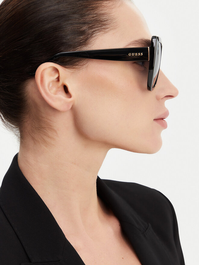 Guess Okulary przeciwsłoneczne Guess GU00154 Czarny