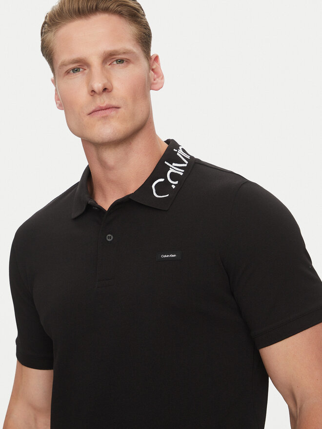 Calvin Klein Calvin Klein Poloshirt K10K114474 Schwarz Regular Fit