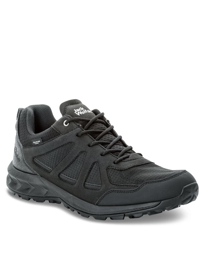 Jack Wolfskin Trekingová obuv Jack Wolfskin Woodland 2 Texapore Low 4051271 Černá