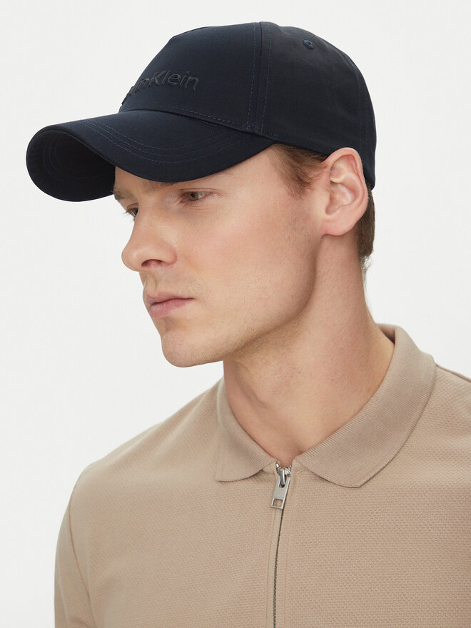 Calvin Klein Czapka z daszkiem Calvin Klein K50K511987 Granatowy