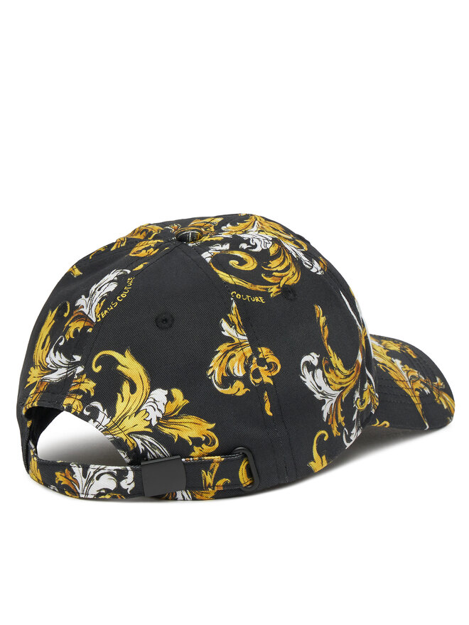 Versace Jeans Couture Шапка с козирка Versace Jeans Couture 78VAZK10 Черен