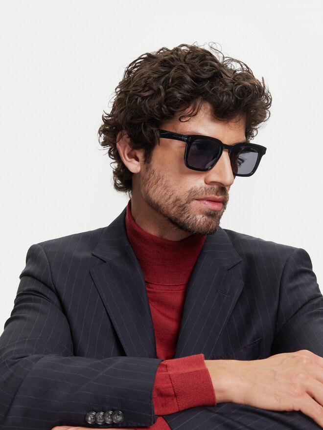 Tom Ford Ochelari de soare Tom Ford FT0751-N 01A Negru