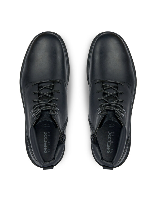Geox Schnürschuhe Geox U Andalo U36DDA 000FF C9999 Schwarz