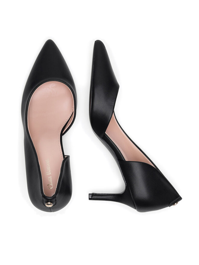 Clara Barson Pantofi cu toc subțire Clara Barson WSS21576-01 Negru