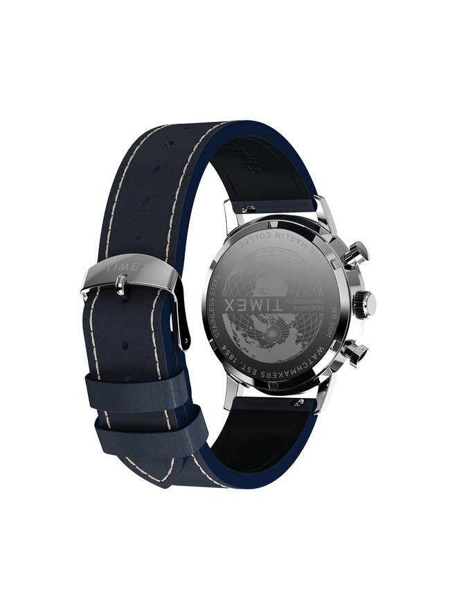 Timex Ρολόι Timex Marlin® Chronograph TW2W99000 Ασημί