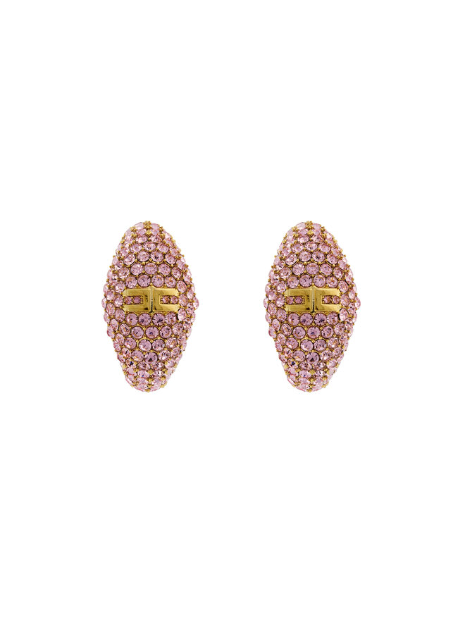 Elisabetta Franchi Pendientes Elisabetta Franchi OR-44M-51E2-V250 Rosa