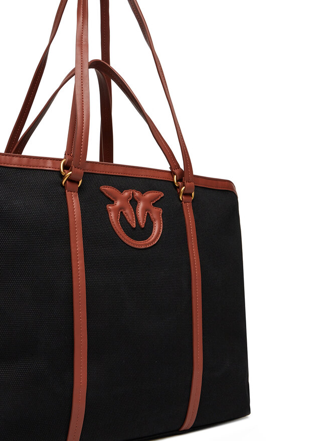 PINKO Torebka PINKO Miranda Shopper Extra PE 25 PLTT 104715 A2G2 Czarny