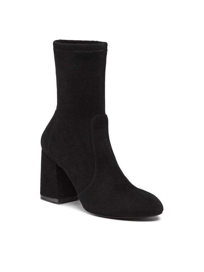 Stuart Weitzman Ботильйони Stuart Weitzman Flareblock 85 Str Bt SF414 Чорний