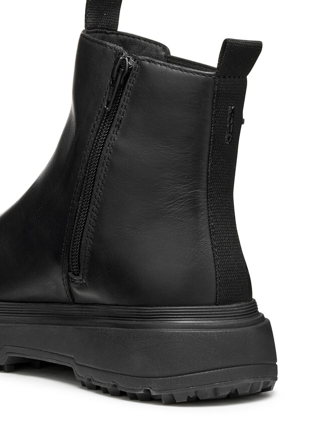 Geox Stiefeletten Geox D Lamidie + Grip Abx D46XMD 00043 C9999 Schwarz
