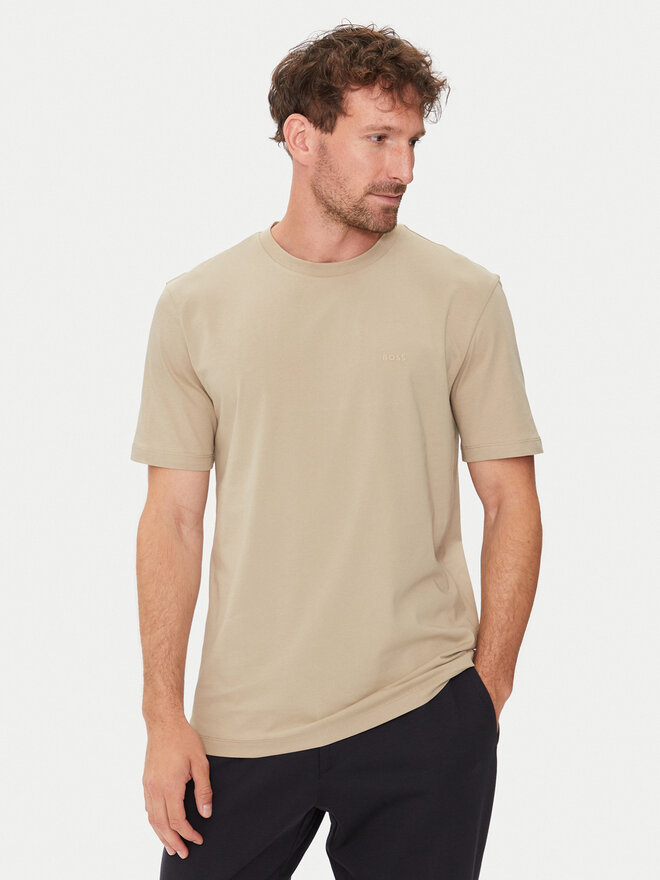 BOSS BOSS Camiseta Thompson 01 50468347 Beis Regular Fit