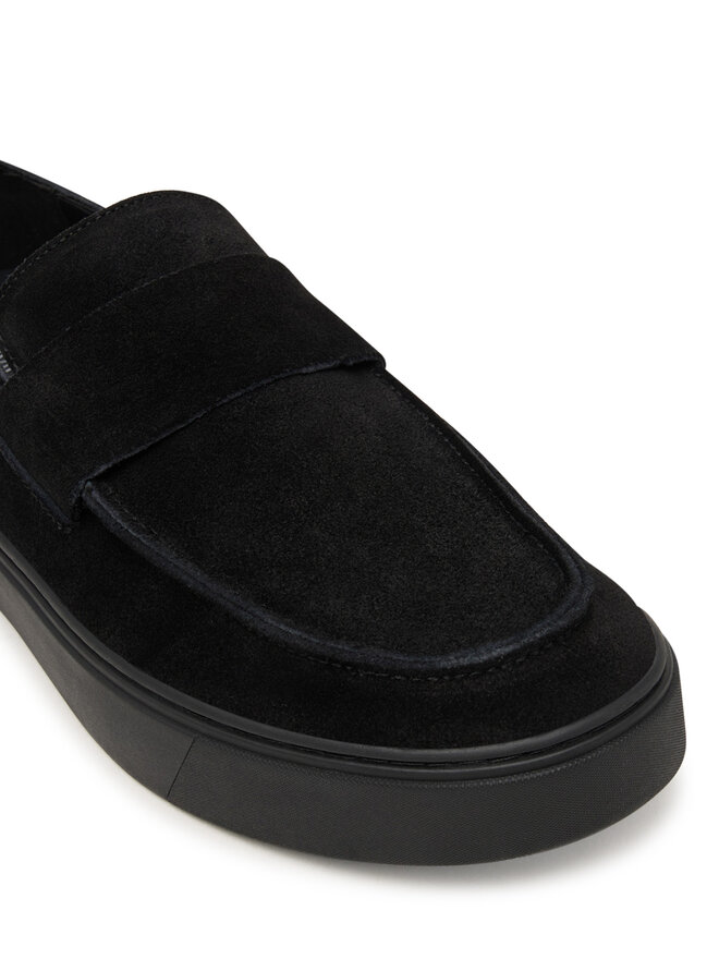 Calvin Klein Slipper Calvin Klein Hybrid Clean Cup Loafer Band Su HM0HM02161 Schwarz