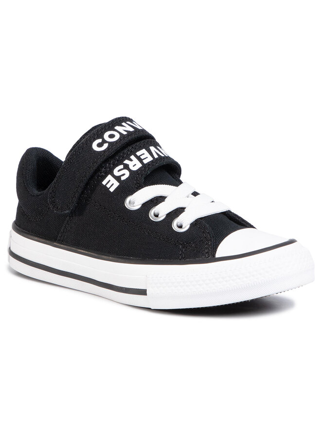 Converse Kedas Converse Ctas Double Strap Ox 666928C Melns