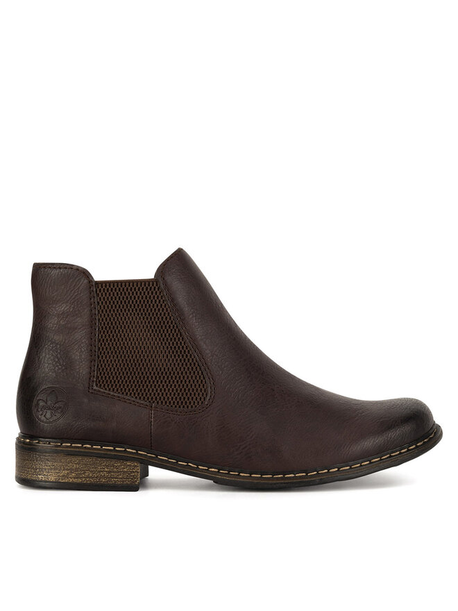 Rieker Polokozačky Rieker Z4994-26 Hnědá