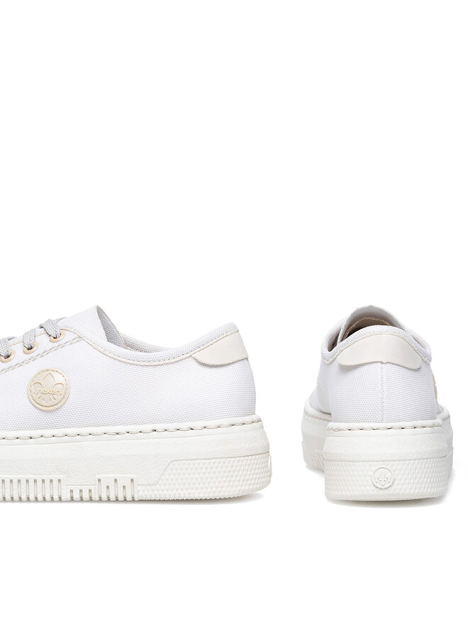 Rieker Sneakers aus Stoff Rieker M1926-80 Weiß