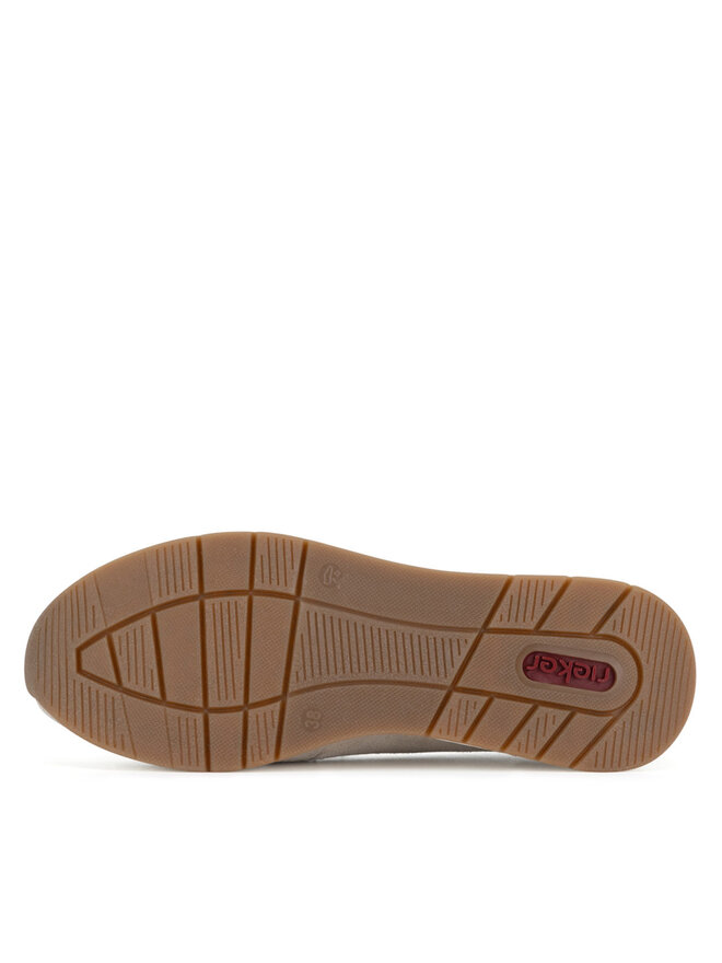 Rieker Półbuty Rieker 58944-60 Beżowy