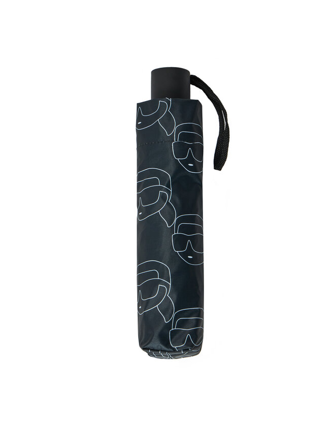 KARL LAGERFELD Lietussargs KARL LAGERFELD A1W50043 Melns