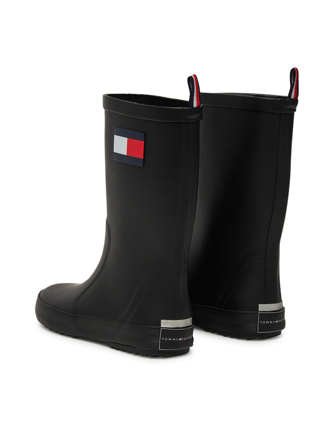 Tommy Hilfiger Gumijas zābaki Tommy Hilfiger T3XC-33923-0047 M Melns