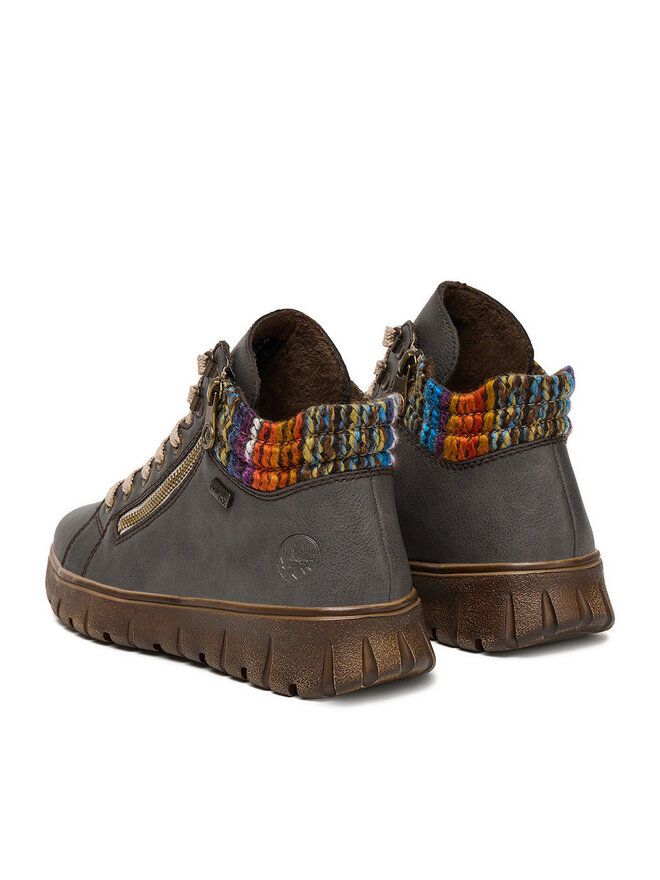 Rieker Botines planos Rieker N1305-45 Gris