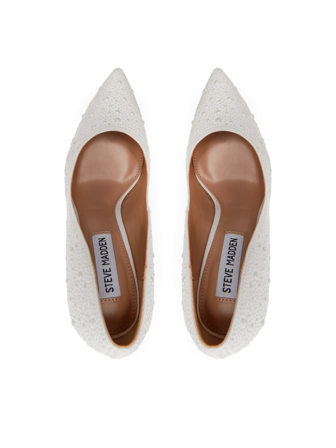 Steve Madden High Heels Steve Madden Evelyn-P Pump SM11002958-04001-PRL Écru