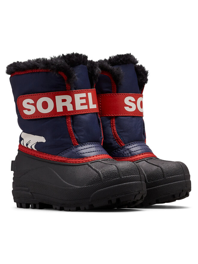 Sorel Μπότες Χιονιού Sorel Snow Commander™ Boot 2114101466 Σκούρο μπλε