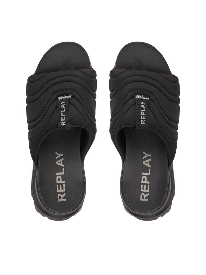 REPLAY Pantoletten REPLAY GWSA6.000.C0005T Schwarz