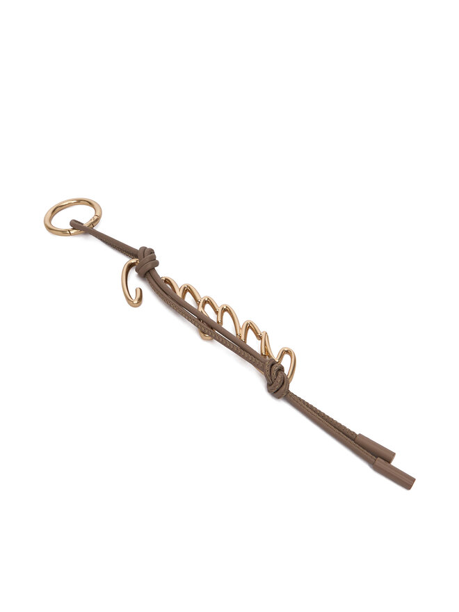 Calvin Klein Schlüsselanhänger Calvin Klein Knotted Script Hw Bag Charm LV04F1193G Beige
