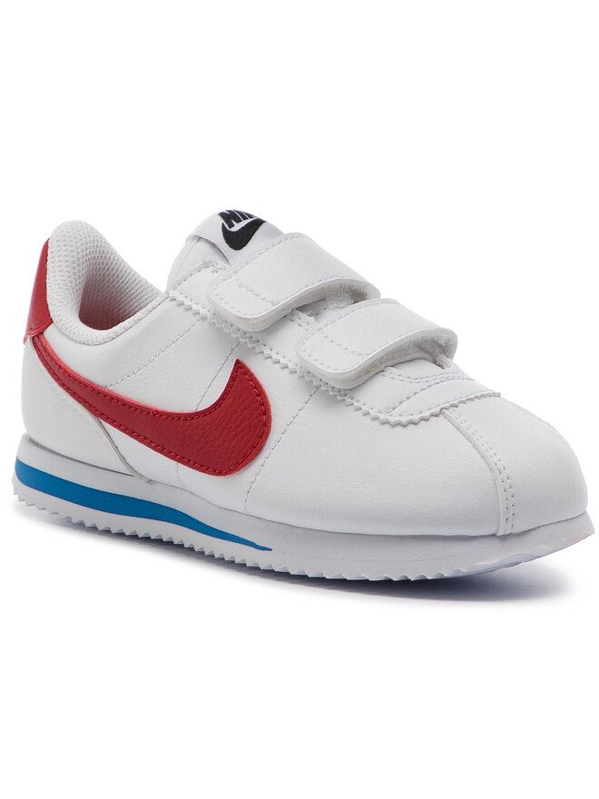 Sneakers Nike Cortez Basic Sl PSV 904767 103 Blanc chaussures