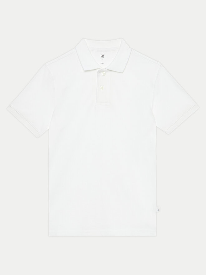 Gap Gap Polo marškinėliai 404943-01 Balta Regular Fit