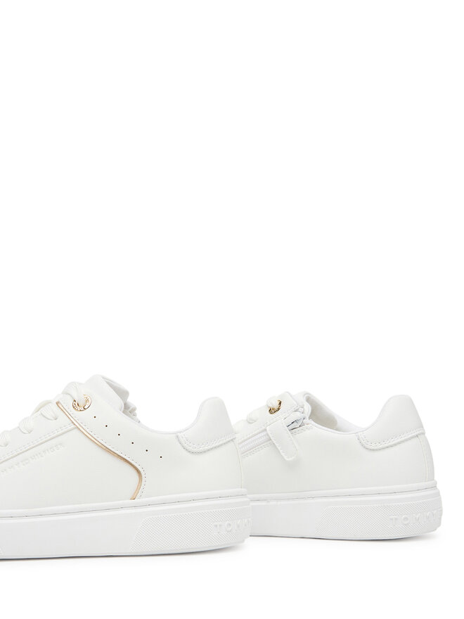 Tommy Hilfiger Αθλητικά Tommy Hilfiger Low Cut Lace Up Sneaker T3A9-33982-1355 D Λευκό
