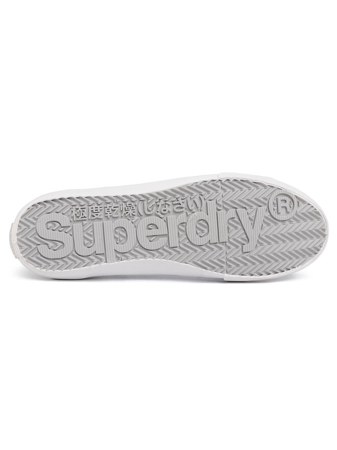 Superdry Sneakers aus Stoff Superdry Low Pro Sneaker MF1007NS Weiß