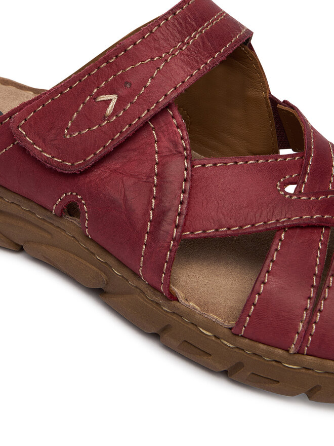 Josef Seibel Pantoletten Josef Seibel Brenda 10 76810 Dunkelrot